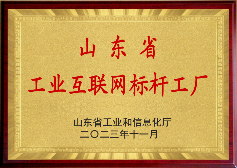 山東省工業互聯網標桿工廠